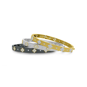Sterling Silver Two Tone Silver and Gold Bracelet