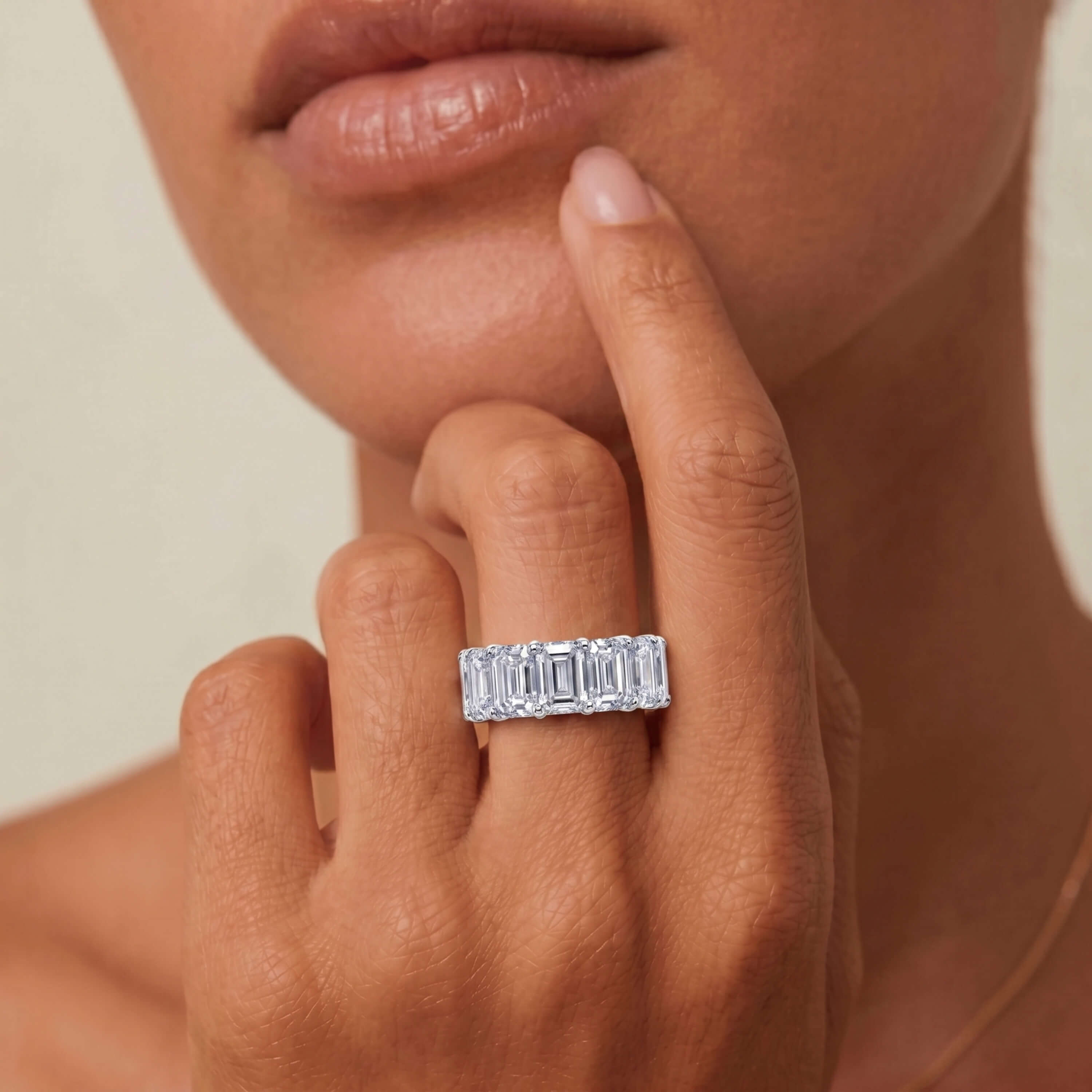 The Emerald-Cut Eternity Band Best