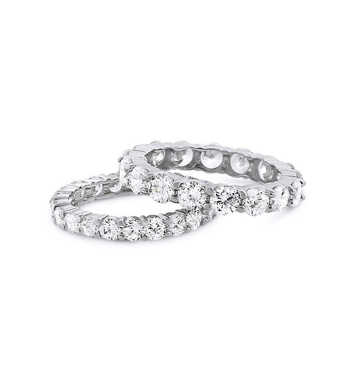 Medium or Large Full Circle Chandi Diamond Ring by Bobby Schandra