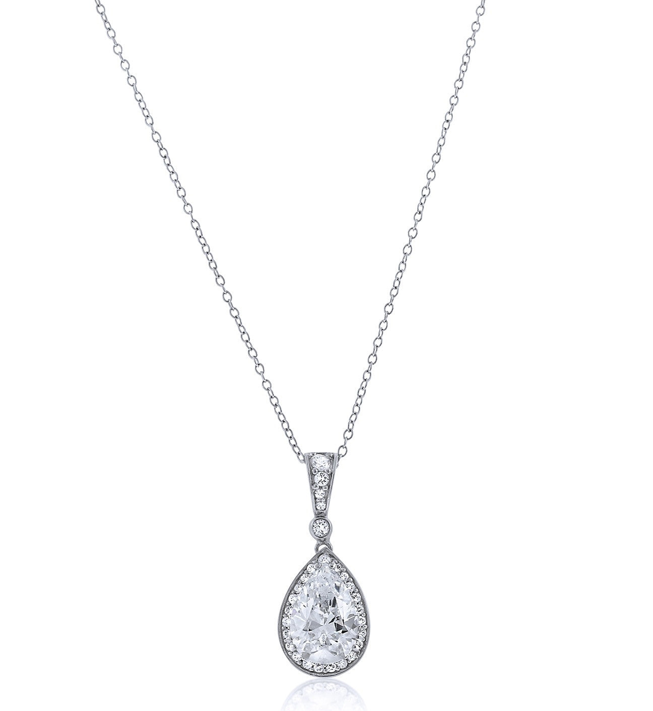 Oval Chandi Diamond Pendant Necklace by Bobby Schandra
