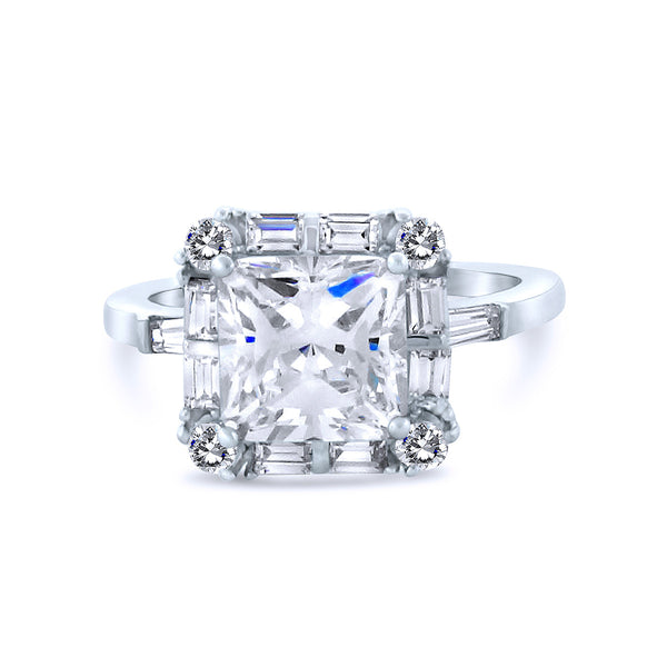 Buy 20-pointer Designer Platinum Diamond Engagement Ring JL PT G 104 Online  in India - Etsy