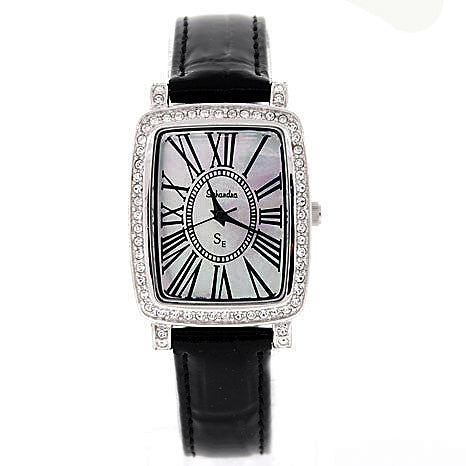 Black Patent Crystal Watch - Bobby Schandra display picture 1