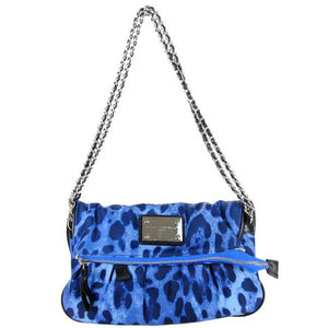 Blue Leopard Clutch Messenger Bag 2