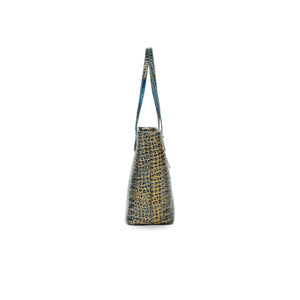 gold-black-snake-print-leather-designer-tote-handbag