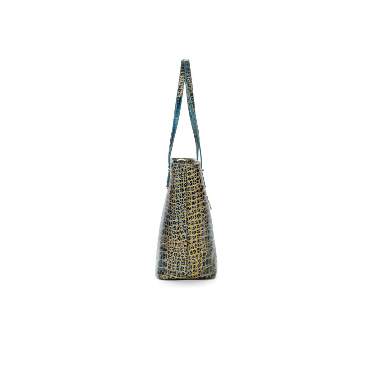Blue and gold best sale bag