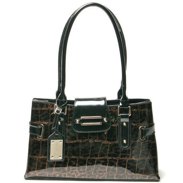 Capri Shoulder Leopard Tote Bag