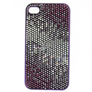 Purple and White Fade Crystal iPhone 4 Case