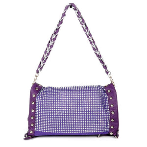 Purple Rockstar Bling Bag