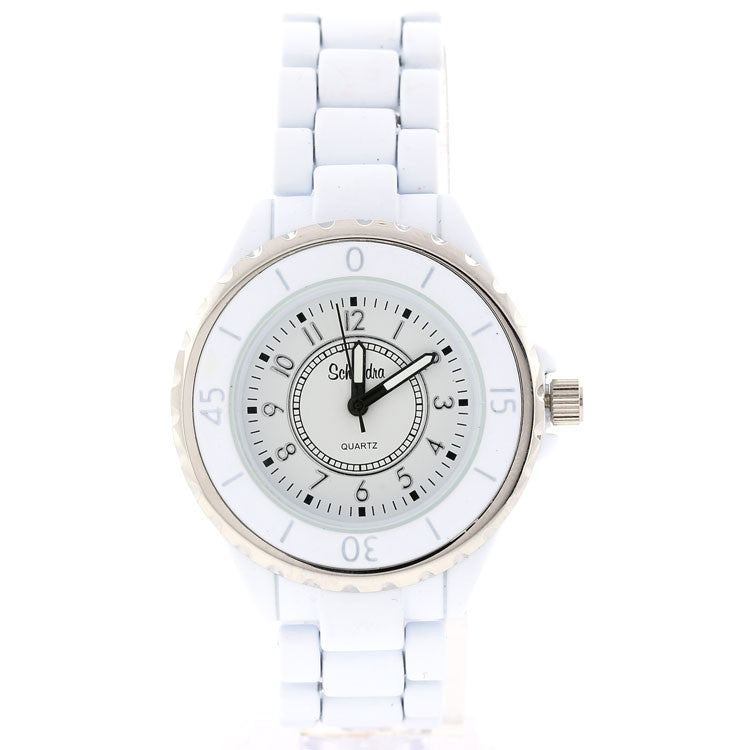 White Best Friend Link Watch